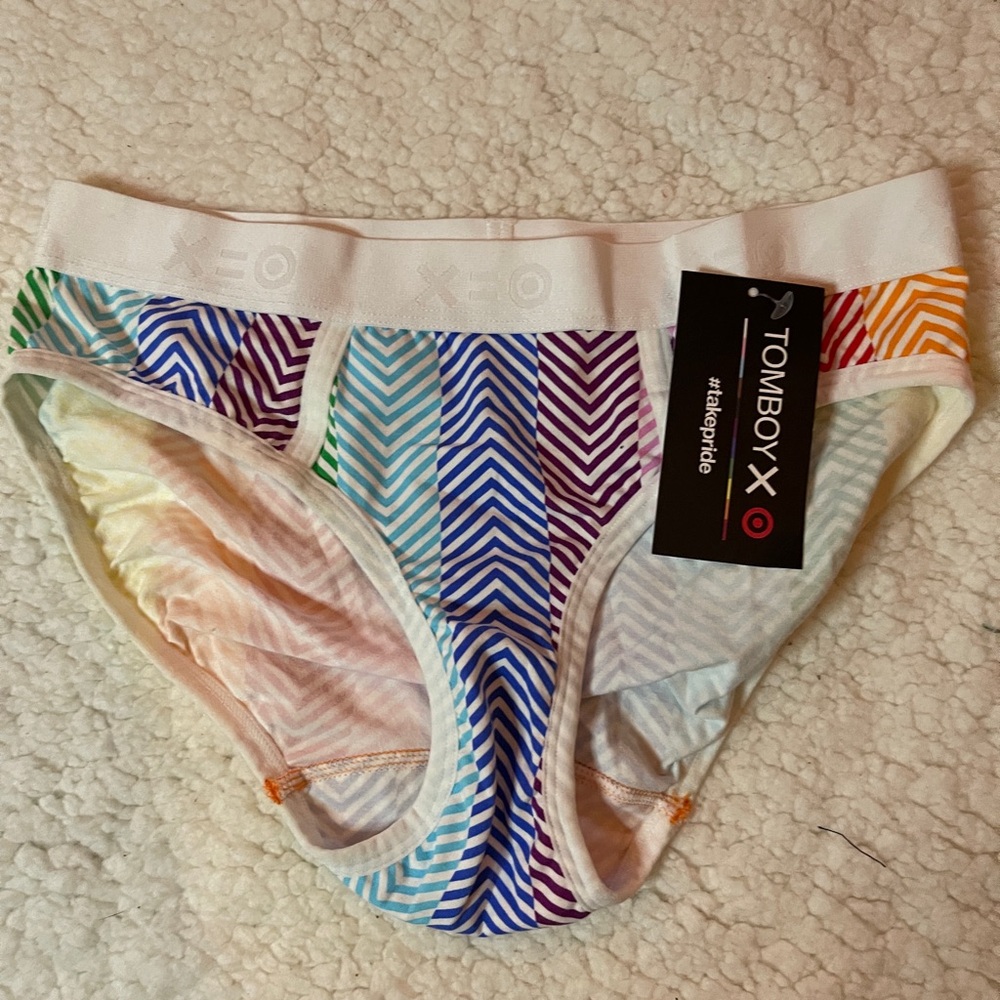 TomboyX Chevron Multicolor Bottoms